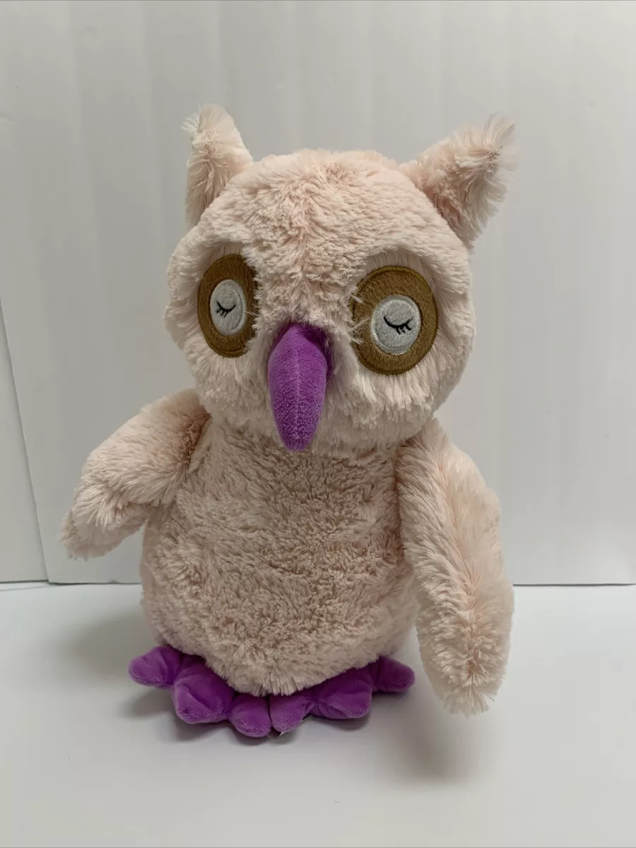 Purple owl stuffed animal sales