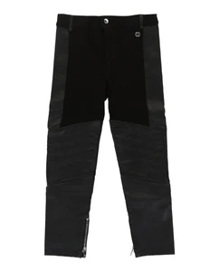 Pantalon Gucci garçon simili cuir technique mixte