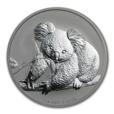 Australia 2010 Koala Bear $1 1 Troy Oz Pure Silver from orig. Perth Mint Roll