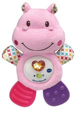 VTech Anneau de Dentition Hippopotame Rose 20 cm