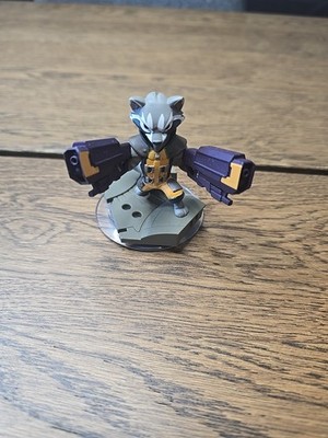Disney Infinity 2.0 Marvel Super Heroes Rocket Raccoon Character Figure
