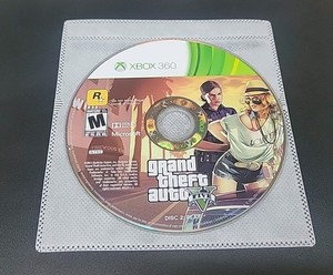 Grand Theft Auto V (GTA V) Pour Xbox 360 – Complet, 2 Disques, Boîtier Et Notice Inclus