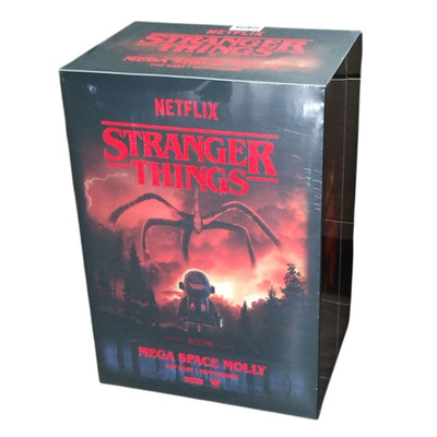 POP MART MEGA SPACE MOLLY 400 % Stranger Things Actionfigur aus Japan Kostenl...
