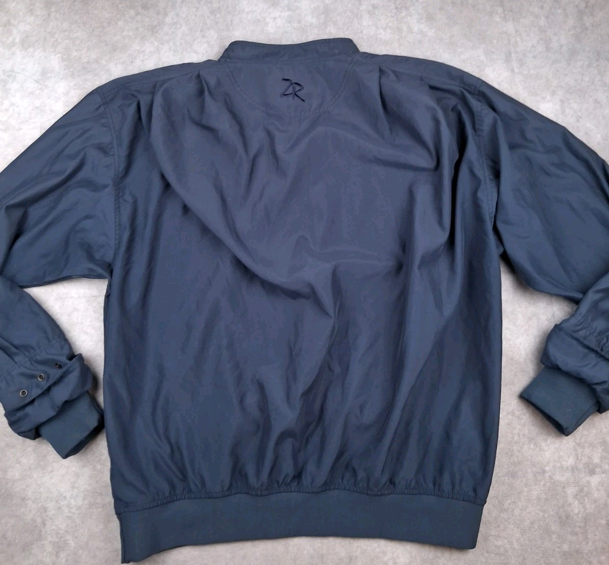 Zero Restriction Pullover Jacket Mens Large Navy … - image 5