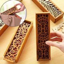 4 Gift Box Wooden Styles Storage Hollow Organizer Storage Organizer For Makeup