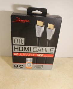 Rocketfish RF-HG08501 8ft. 4K In-Wall HDMI Cable - Black