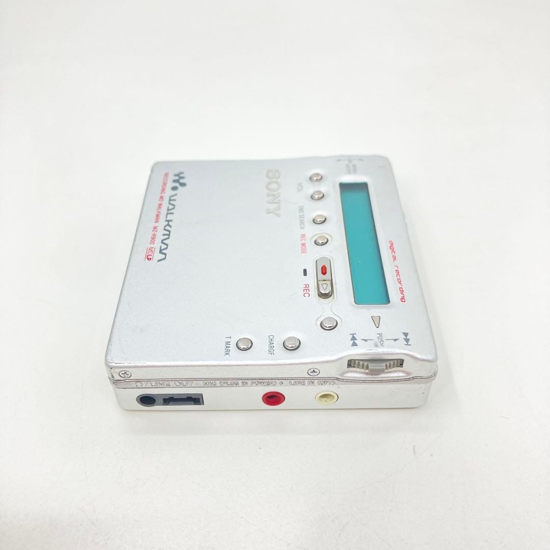 SONY MDプレーヤー　 MZ-R900 SONY MZ-R900 MiniDisc Recorder MD Walkman MDLP Tested Working