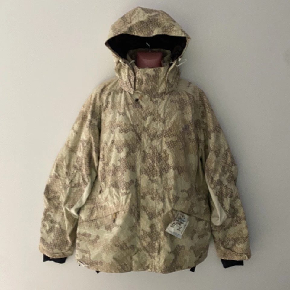 Chaqueta de Snowboard De Colección DC EXOTEX Serie 10k Para Hombres Talla XL Rara Camuflada Emblema 3D Foto 4 de 4