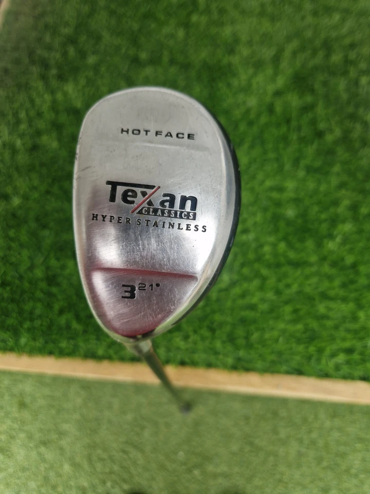 Texan Classics Hot Face 21* #3 Hybrid  Regular Flex Graphite Shaft - Left Handed - Image 2 of 4