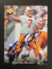 Craig Erickson 1995 Upper Deck Bucs In Person IP TTM Signed Auto