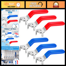 6 Pcs Stainless Steel Lever Handle for Ball Valve - Outdoor Faucet Replacement,
