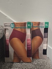 10-Pack Pima Cotton Silky Soft, Low Profile Minimal Seam Comfortable Panty Sz XL