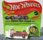 Hot Wheels Redline Black Base Red Indy Eagle Blister Pack Free Shipping