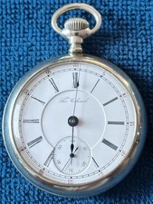 Illinois 1893 Prvt Label, "The Colonel" , 15J, 18S, Gr51 Low  Production P/W