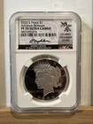 2023-S Proof Peace Dollar PF70 Ultra Cameo Ryder Signed Advance Release NGC
