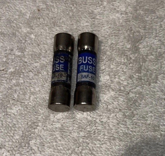 Lot Of 2 BAF 10A Fuses