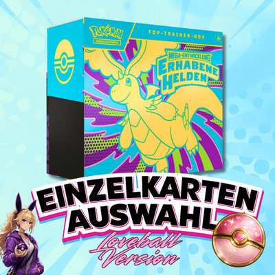 Pokémon Karten Erhabene Helden Auswahl   Reverse Holo   LOVE BALL WAUMPE DRATINI