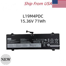 OEM Genuine L19M4PDC L19L4PDC Battery For Lenovo IdeaPad Yoga 7-15ITL5/-14ITL5