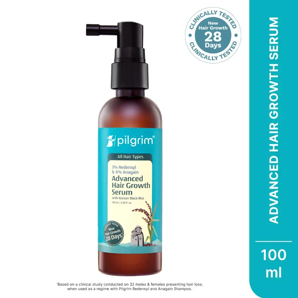 Pilgrim 3% Redensyl & 4% Anagain Advanced Hair Growth Serum (100ml)