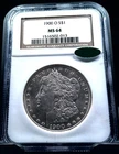 1900 O Morgan Dollar - NGC MS64 CAC - Really NICE Slight Semi PL Fields OBV/REV