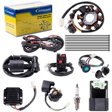 Complete Electrics Stator Coil CDI Wiring Harness with Full Copper Wire for 4...