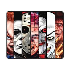 Horror Movies Villains Large Mouse Pad, Large Horror Mouse Pad