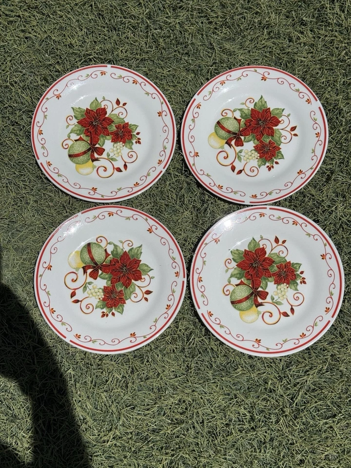 Lote de 10 platos y cuencos Navidad/primavera sin marca Foto 4 de 4