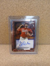 2025 Topps Chrome - Rookie Autographs Yosver Zulueta #RA-YZ (AU, RC)