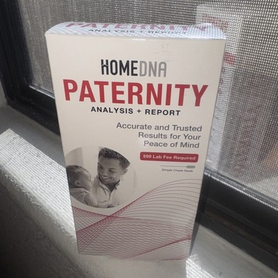 HomeDNA PATERNITY Test Analysis + Report, Accuracy Guaranteed!, SEALED P5