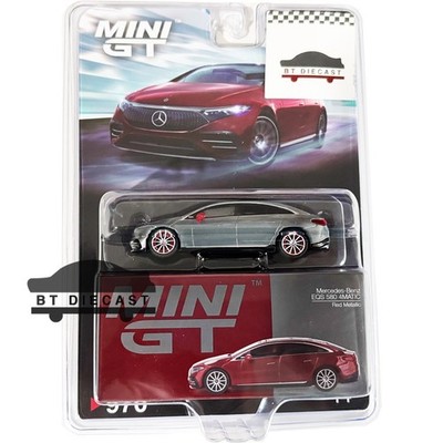 MINI GT メルセデス ベンツ EQS 580 4MATIC チェイスカー MINI GT MERCEDES BENZ EQS 580 4MATIC 1/64 DIECAST MODEL CAR