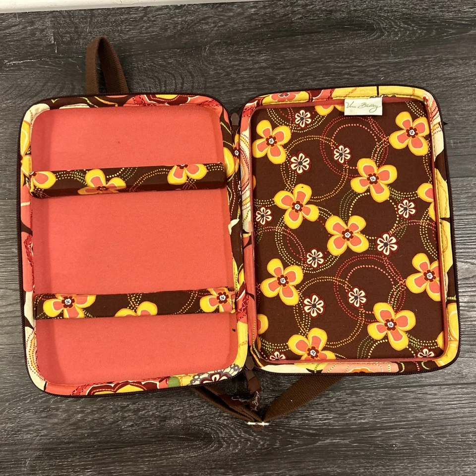 Vera Bradley Hard Shell Zip Close eReader iPad Carrying Case With Strap - Image 4 of 4