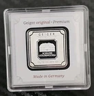 A 10 Gram .999 Silver Bar - Geiger Edelmetalle Sealed In Assay