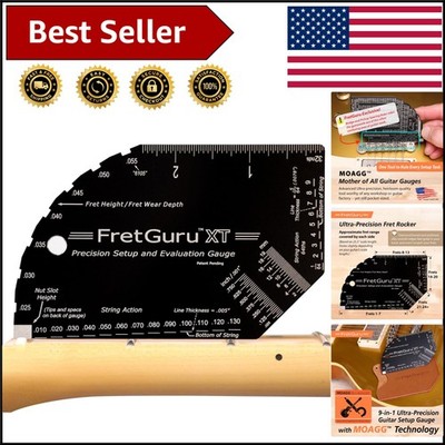 Ultra-Precision XT Gauge: All-in-One Guitar Setup Tool for Pro & Amateur Players