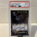 2024 Topps Chrome Rookie Autographs #RAJCA Junior Caminero PSA 10