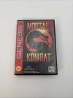 Sega Genesis 🐲 Mortal Kombat W/ Manual- CIB- TESTED- GOOD