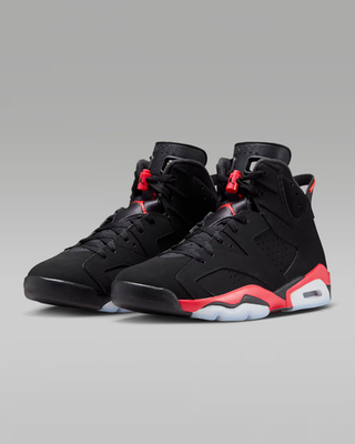 NIKE AIR JORDAN 6 VI RETRO REVERSE INFRARED 2026 CT8529-001 BLACK