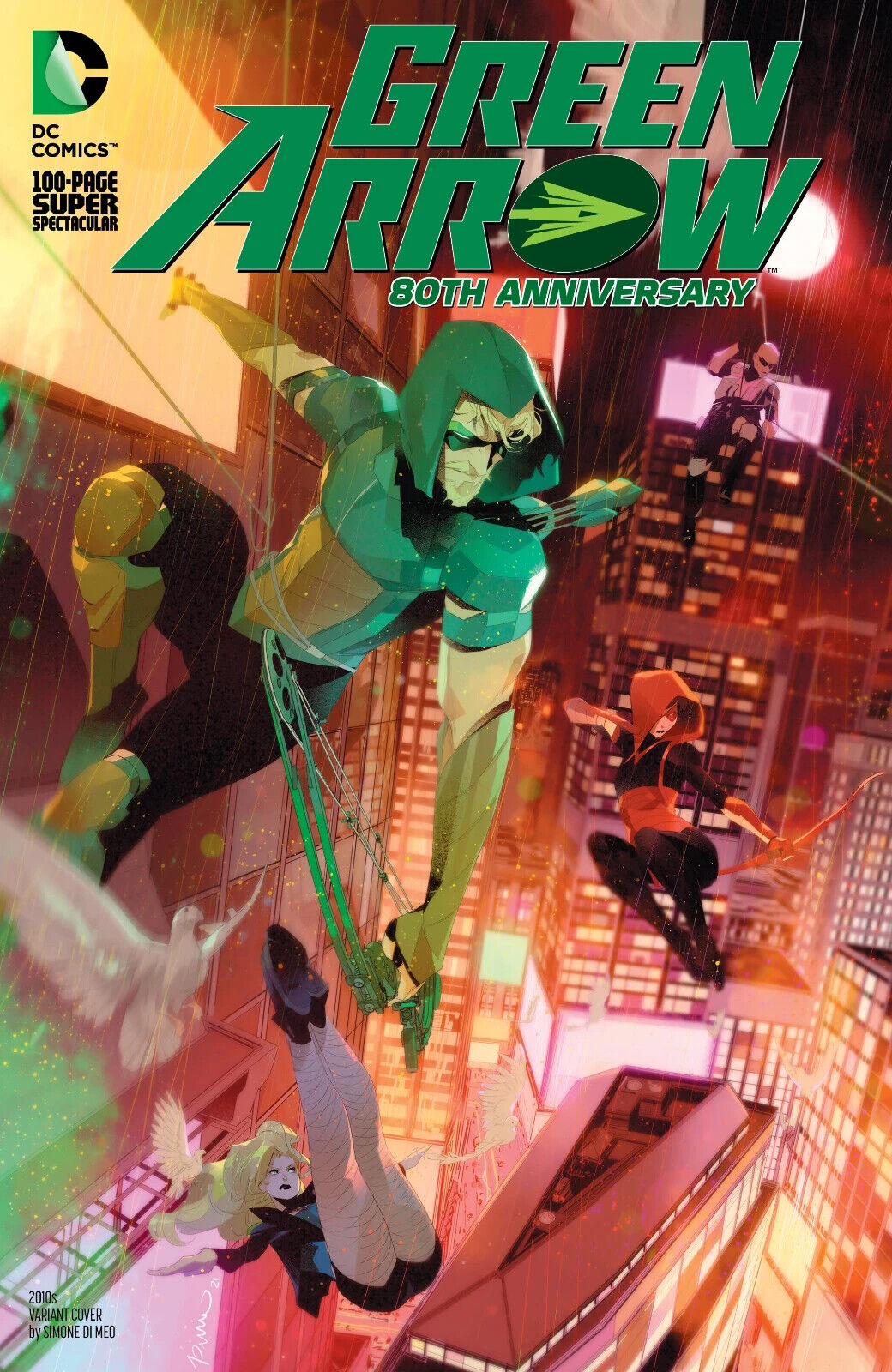 Green Arrow 80th Anniversary 100-Page Spectacular 2010s Simone Di Meo Variant