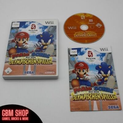 Nintendo Wii Spiel | Mario & Sonic bei den Olypischen Spielen | PAL