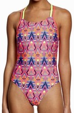 SPEEDO Missy Franklin Splash Magic Pink Swim Suit Sz 2 28 4 30 6 32 8 34 12 38