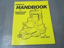 Harry Higley Handbook for Miniature Engines NM - Cox Testors Control Line FF RC