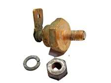 Lower triple tree ground contact 1978 Harley Davidson SX250 SX 250 AMF Aermacchi