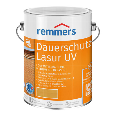REMMERS DAUERSCHUTZ-LASUR UV - 2.5 LTR