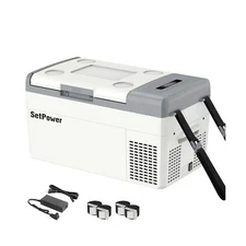 Setpower Electric Coolers for Vehicles AC/DC 12V Refrigerator, 20L/21QT Car R...