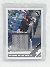 Brendan McKay 2019 Donruss Baseball - Rated Prospect PATCH - Tampa Bay Rays