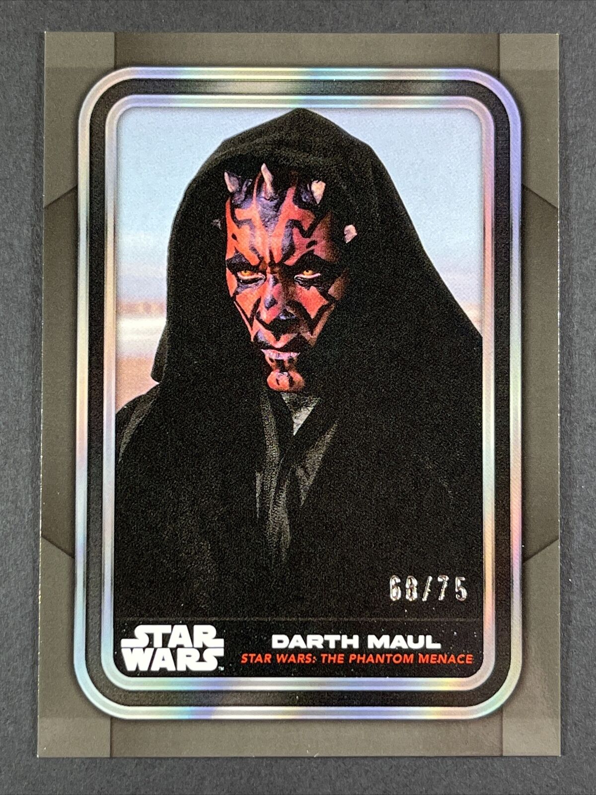 2019 Topps Star Wars Chrome Legacy Qui-Gon Jinn Darth Maul The Death of #23  pv4