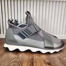 Sorel Kinetic Sneak NL2909-052 Womens Sz 11 Gray Comfort Trainers Sneakers Shoes