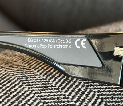 Lunettes De Soleil Smith Dockside - Noir Brillant, Verres ChromaPop Polarisés Gris-vert - NEUVES (micro-rayure Sur Monture)