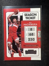 2021-22 Panini Contenders Game Ticket Bronze #91 Rui Hachimura Wizards