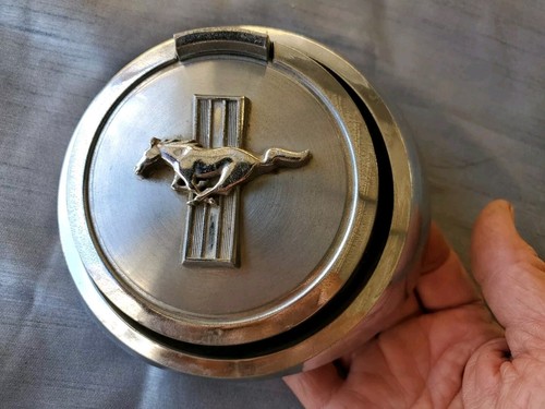 Original 1969 only Mustang Pop Open Metal Gas Cap C9ZA-9A112-A C7ZA-9A107-B USA