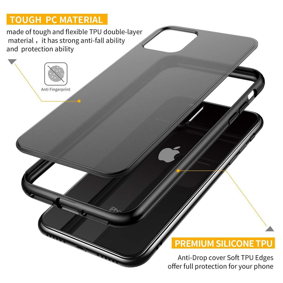 Display Iphone 13 Cover Protettiva Per IPhone 13 Pro Max - Foglie D'oro Evo Tech Pellicola - Foto 10